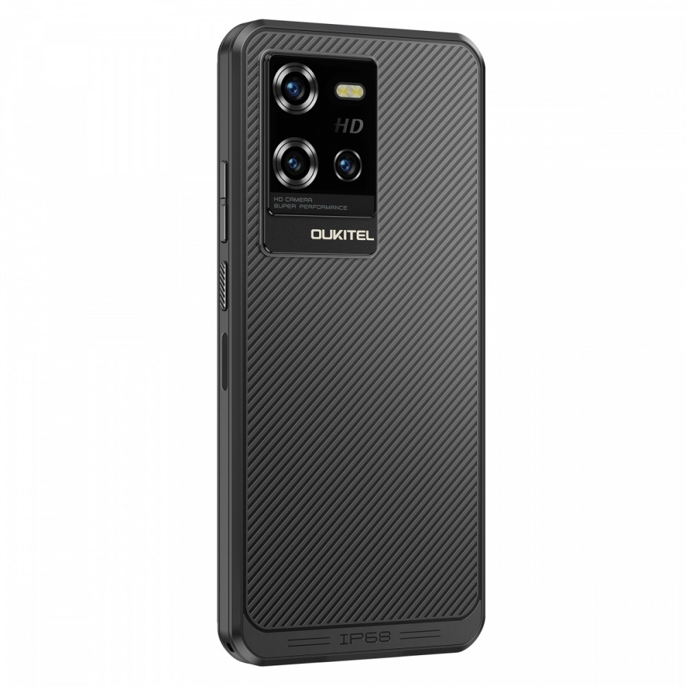 OUKITEL WP50 Slim Rugged Išmanusis telefonas 4Gb/256Gb, Juodas