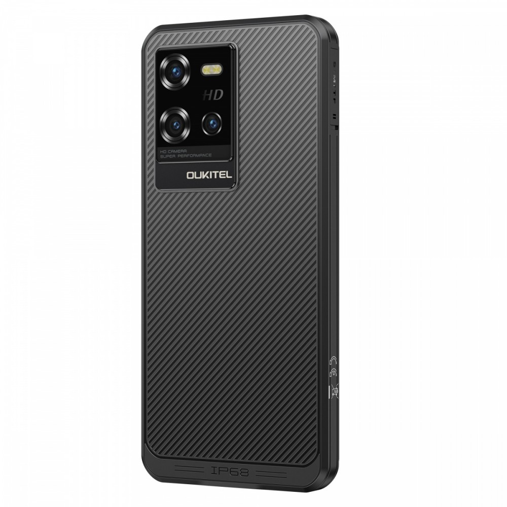OUKITEL WP50 Slim Rugged Išmanusis telefonas 4Gb/256Gb, Juodas