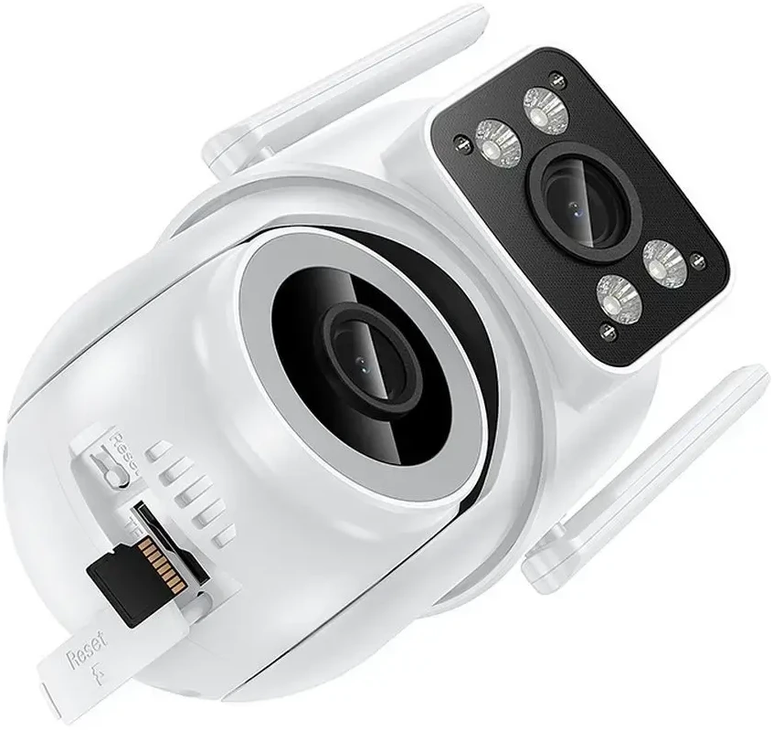 Outdoor camera 2MP Full HD Wi-Fi Hoco D9 baltas