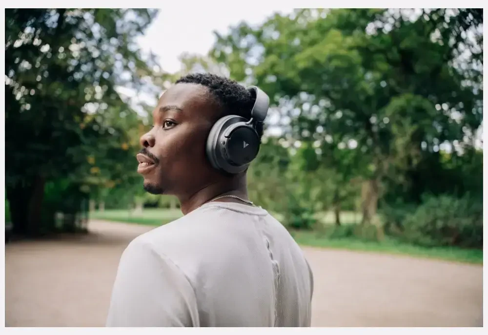 Ausinės Nauszne Verbatim belaidės TruSound Pro Bluetooth ANC juoda 30194