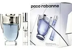 Paco Rabanne Invictus Eau De Toilette Purškiklis 100ml rinkinys vyrams 2 vnt
