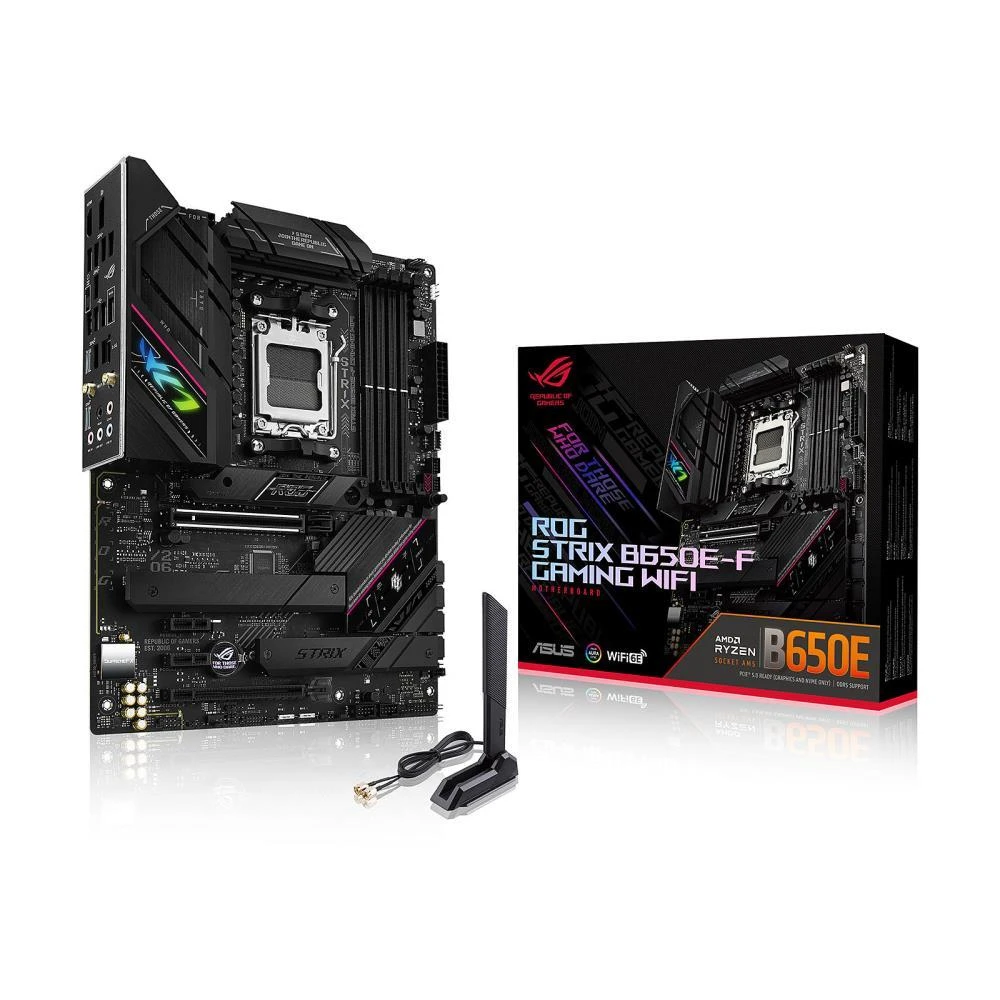 Pagrindinė plokštė ASUS AMD B650/SAM5/ATX/Memory DDR5/Atminties lizdai 4/2xPCI-Express 4.0 1x/1xPCI-Express 4.0 16x/1xPCI-Express 5.0 16x/3xM.2/1xHDMI/1xDisplayPort/4xUSB 2.0/6xUSB 3.2/2xUSB-C/1xRJ45/5xAudio port