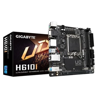 Pagrindinė plokštė GIGABYTE H610I LGA1700 1xHDMI 1xDP