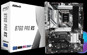 Pagrindinė plokštė ASROCK B760 PRO RS Socket 1700 DDR5 ATX