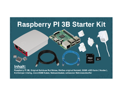 Raspberry Pi 3 Model B 1GB RAM Starter Kit (SI-RPI3B-STARTER)