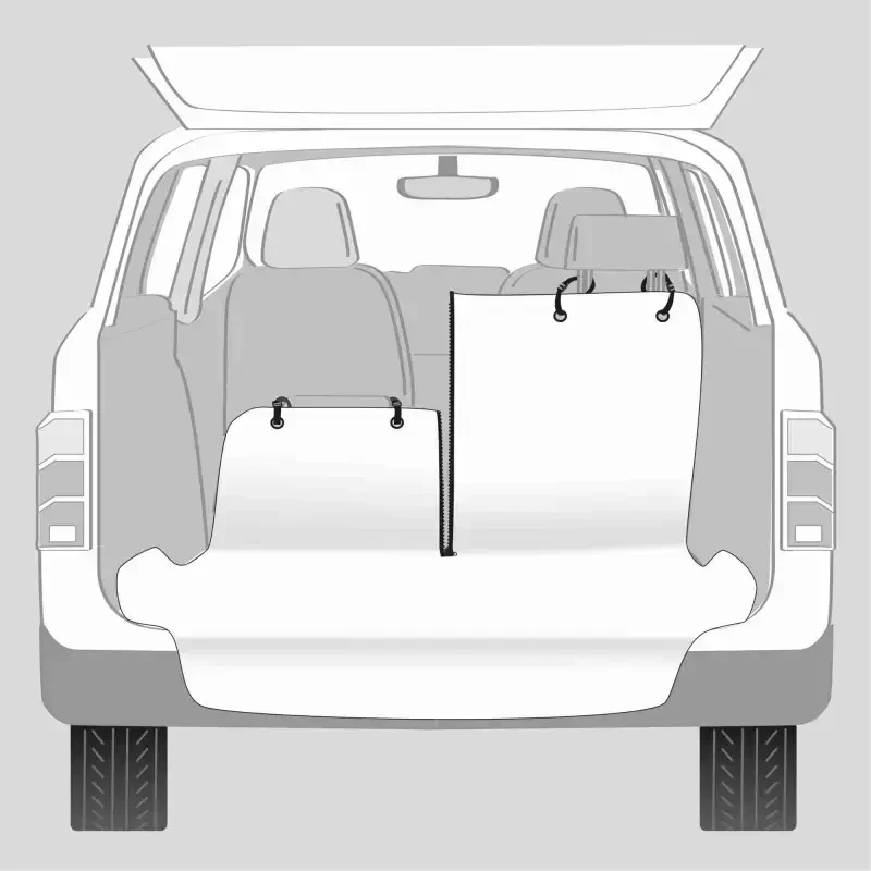 Trixie Automobilio bagažinė 1,80 × 1,30 m smėlio