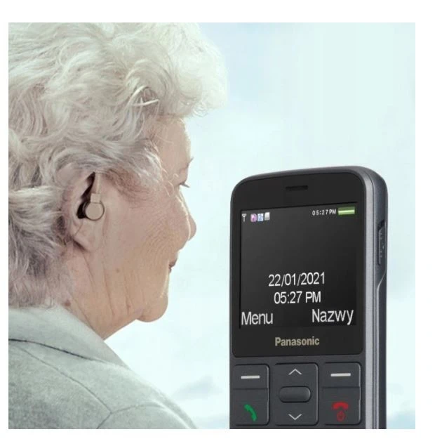 Panasonic | KX-TU160 | Lengvas naudojimas mobilusis telefonas | Pilkas | 2,4 colio | TFT-LCD | Bluetooth | USB versija USB-C | Integruota kamera | Pagrindinės kameros skiriamoji geba 0,3 MP