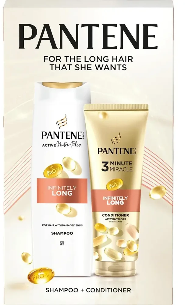 Pantene Infinity ilgų plaukų dovanų rinkinys