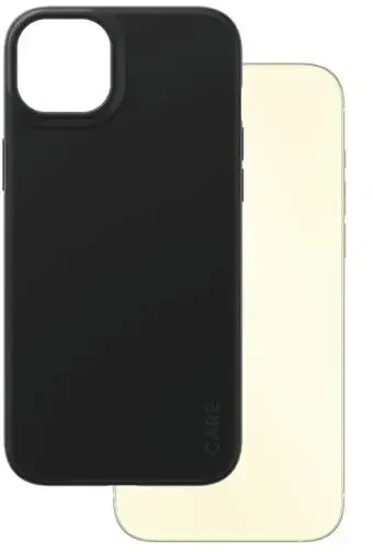 Panzer Glass „CARE by PanzerGlass“ madingas „Fearlessly“ dėklas, skirtas iPhone 15 Plus 6,7 colio, juodas, 1431