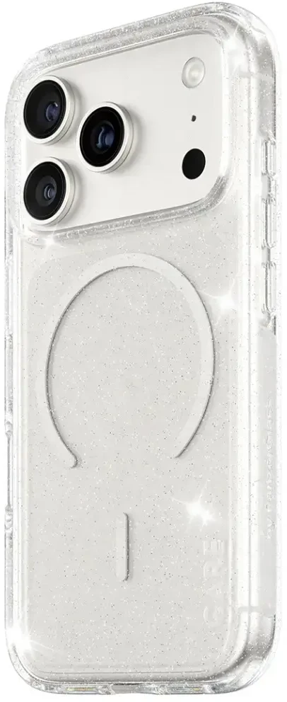 Dėklas Panzer Glass „CARE by PanzerGlass Flagship Urban Explorer“ su baltu „MagSafe“ dėklu, skirtu „iPhone 17 Pro Star Lit“