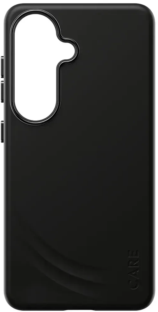 Panzer Glass „CARE by PanzerGlass Flow“ juodas QI dėklas, skirtas „Samsung Galaxy S26“ – juodas