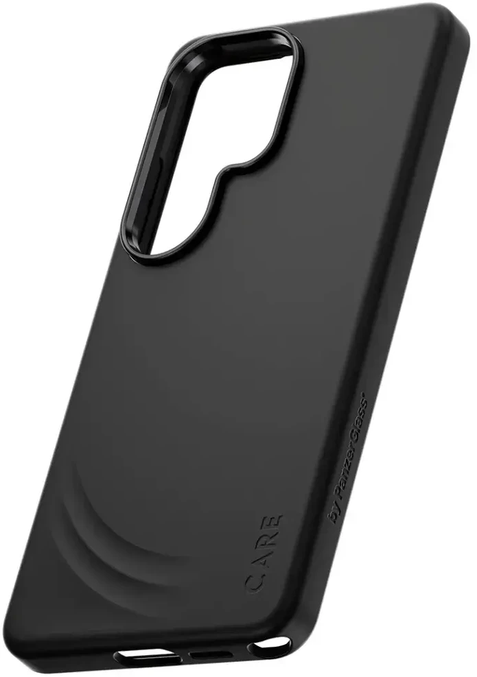 Panzer Glass „CARE by PanzerGlass Flow Juodas Qi“ dėklas, skirtas „Samsung Galaxy S26 Ultra“ – juodas
