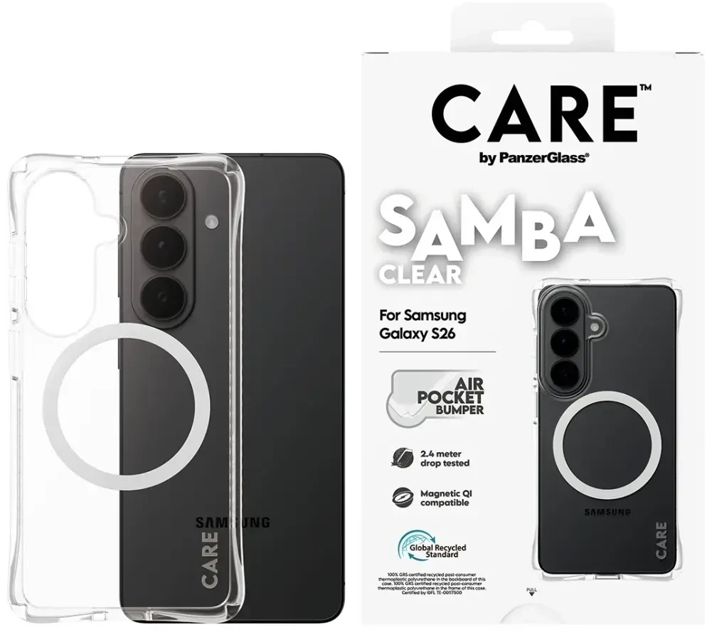 Panzer Glass Dėklas permatomas, iš 100% perdirbto TPU – CARE by PanzerGlass