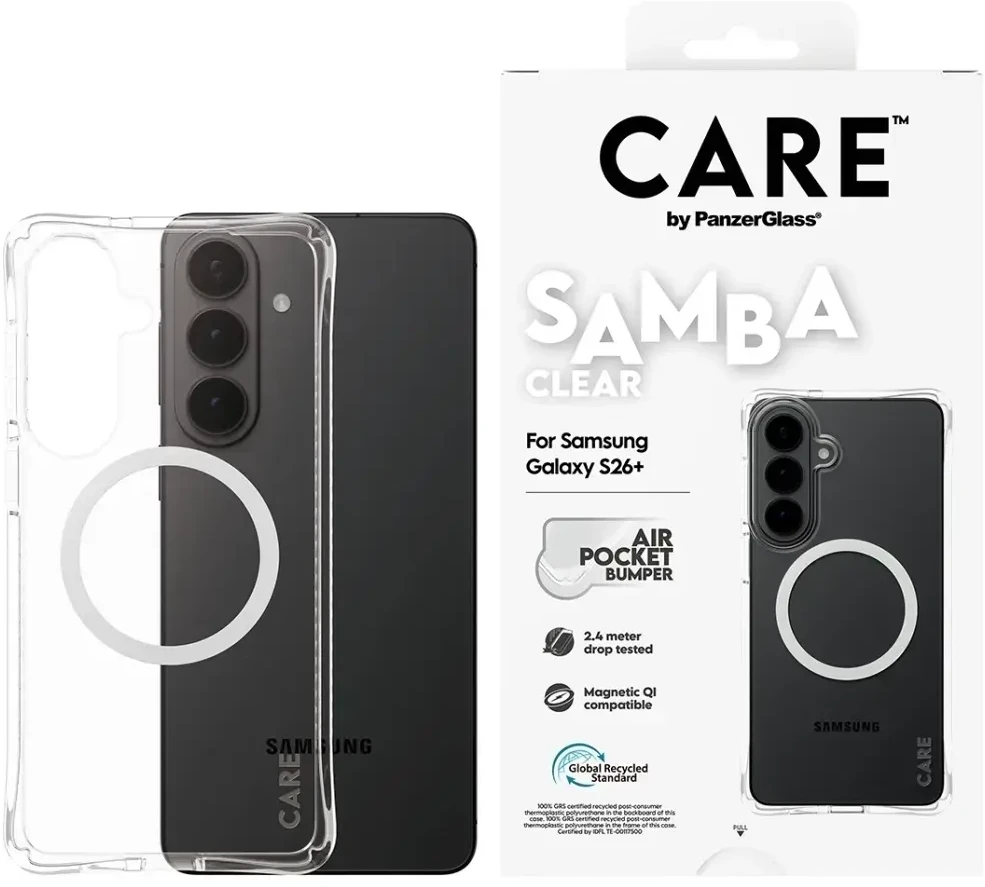 Panzer Glass Telefono dėklas skaidrus, iš perdirbto TPU CARE by PanzerGlass