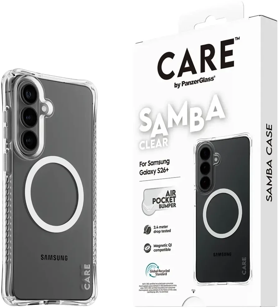 Panzer Glass Telefono dėklas skaidrus, iš perdirbto TPU CARE by PanzerGlass