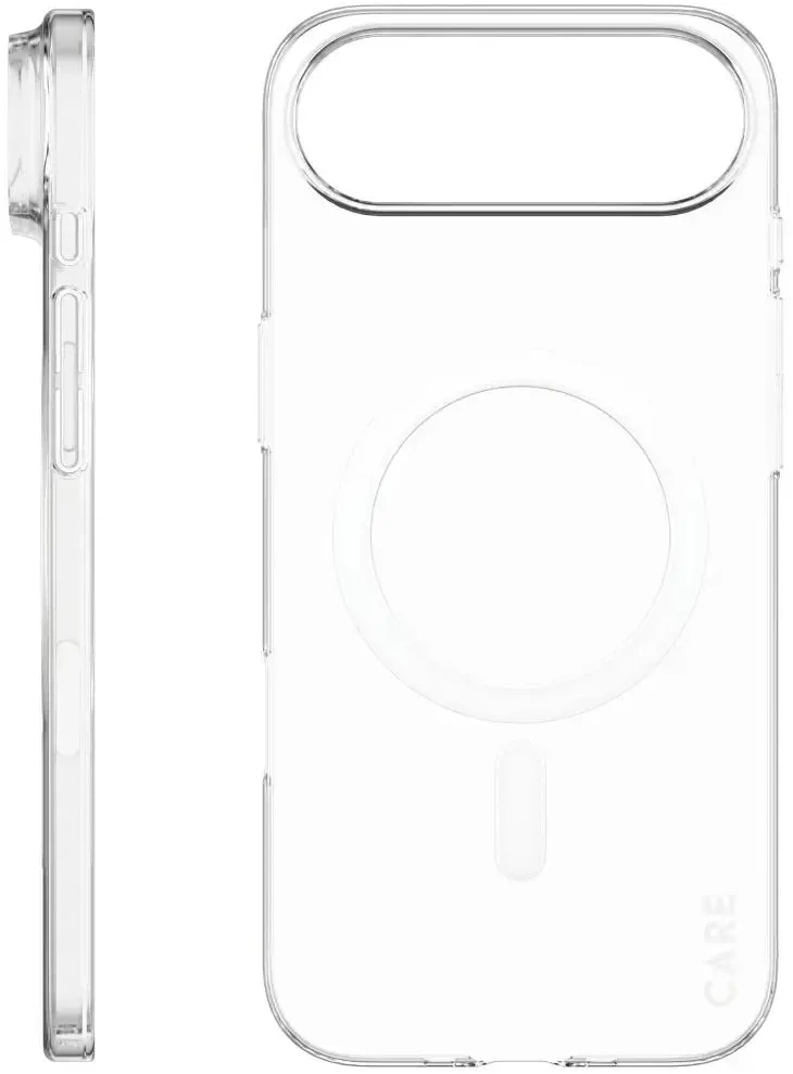 Panzer Glass „CARE by PanzerGlass“ SL1M telefono dėklas su „MagSafe“ palaikymu, skirtas „iPhone 17 Air“, permatomas