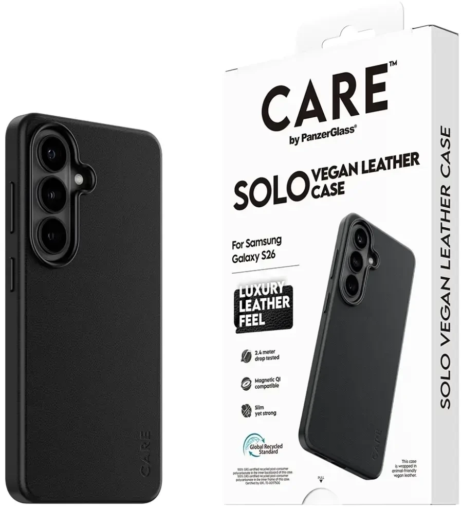 Panzer Glass CARE by PanzerGlass Solo Case Juodas Samsung New Galaxy S26