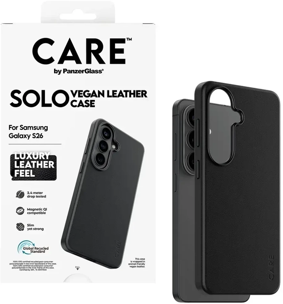 Panzer Glass CARE by PanzerGlass Solo Case Juodas Samsung New Galaxy S26