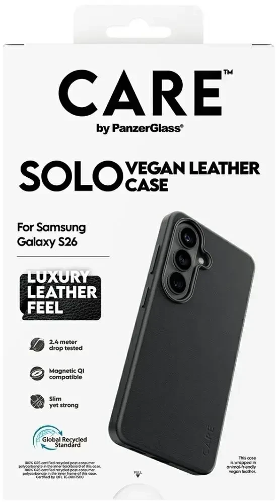 Panzer Glass CARE by PanzerGlass Solo Case Juodas Samsung New Galaxy S26