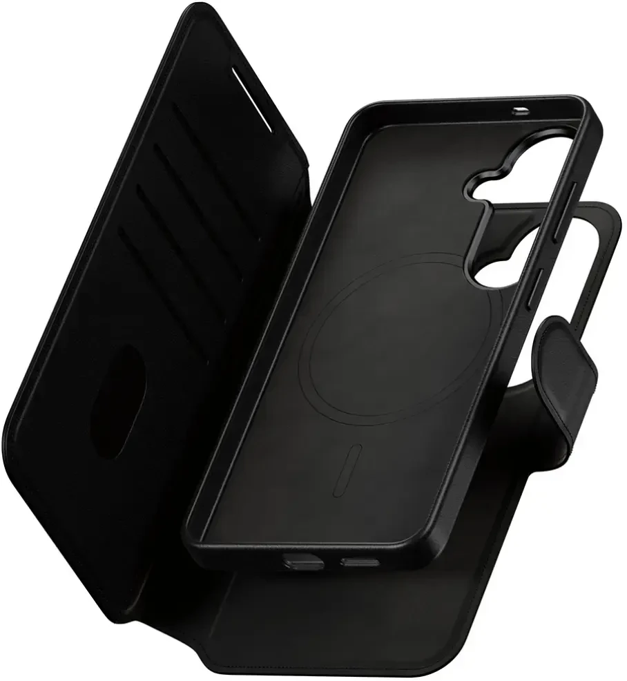 Dėklas Panzer Glass Knygutė 2in1 su kortelių skyriumi Galaxy S26 CARE by PanzerGlass