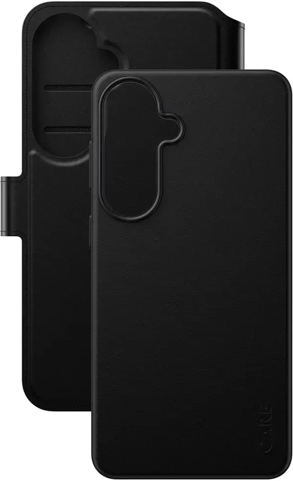 Panzer Glass „CARE by PanzerGlass Tango 2in1“ piniginės dėklas, skirtas „Samsung Galaxy S26+“ – juodas
