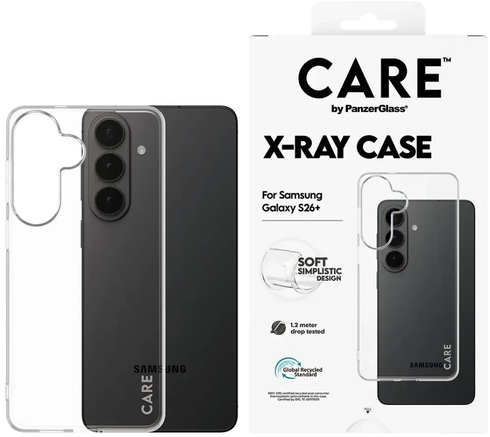 Panzer Glass Telefono dėklas permatomas Galaxy S26+ CARE by PanzerGlass