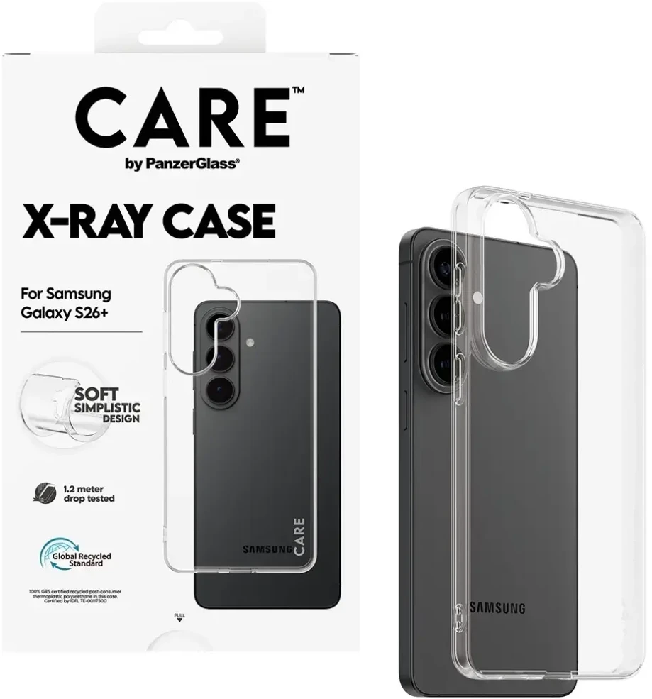 Panzer Glass Telefono dėklas permatomas Galaxy S26+ CARE by PanzerGlass