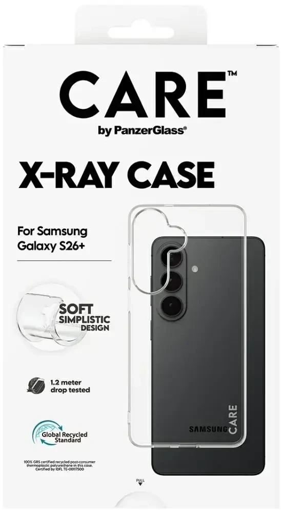 Panzer Glass Telefono dėklas permatomas Galaxy S26+ CARE by PanzerGlass
