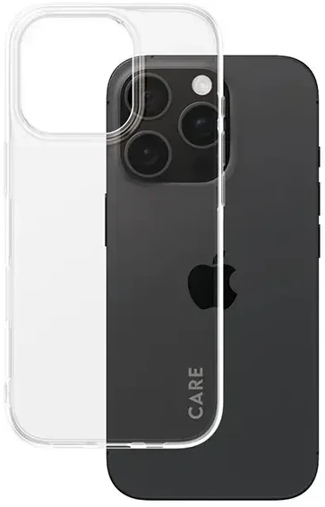 Panzer Glass CARE by PanzerGlass X-Ray Soft Basic Apple iPhone 16 Pro 6.3" dėklas telefonui skaidrus/Transparent 1442