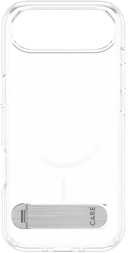 „Panzer Glass CARE by PanzerGlass“ apsauginis dėklas su atramėle „MagSafe“, skirtas „iPhone Air“ – skaidrus
