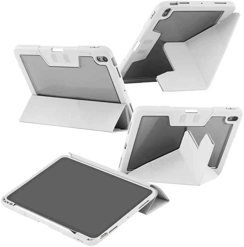 Panzer Glass Dėklas Care by PanzerGlass Y fold do iPad Air 11" (2024 2025) šviesiai pilkas