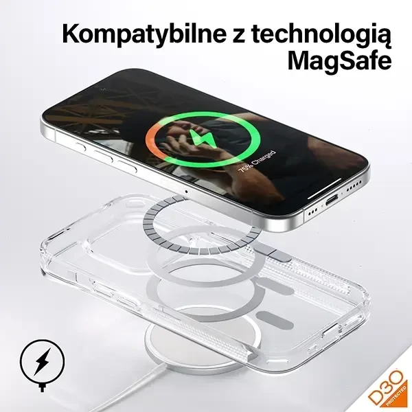Panzer Glass PanzerGlass™ HardCase MagSafe Suderinamas su D3O iPhone 15 Pro