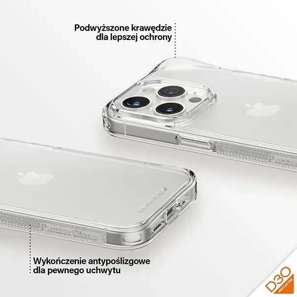 Panzer Glass PanzerGlass D3O ir Military Grade certification Apple iPhone 15 Pro - dėklas telefonui skaidrus