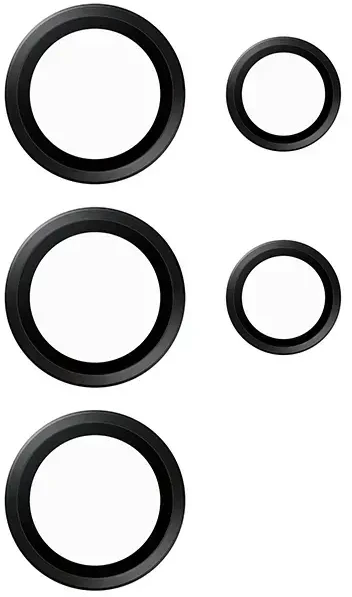 Panzer Glass PanzerGlass Hoops Camera Sam S24 Ultra juodas juodas 1209 fotoaparato lęšių apsauga hoop optic rings