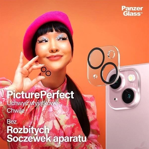 Panzer Glass PanzerGlass PicturePerfect fotoaparato objektyvo apsauga iPhone 2023 6.1 | 6.7 | PanzerGlass | 1136 | Apple | Apple iPhone 15, 15 Plus | Stiklas | Juodas/Skaidrus | Objektyvo apsauga - stiklas