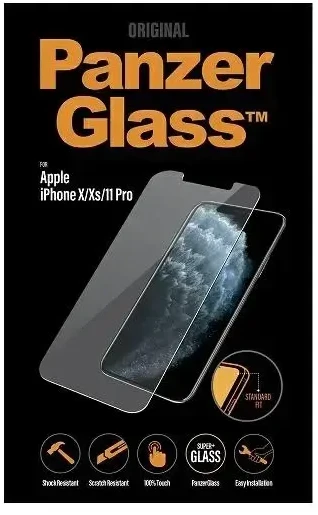 Panzer Glass PanzerGlass Standard Super+ tempered glass for phone iPhone X | iPhone XS | iPhone 11 Pro