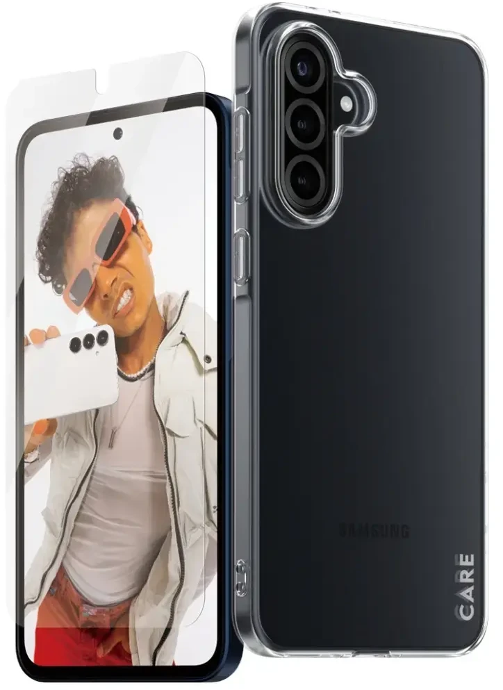 Panzer Glass Apsauginis rinkinys CARE by PanzerGlass Fashion 2 in 1 Dėklas + Stiklas Samsung Galaxy A36 5G