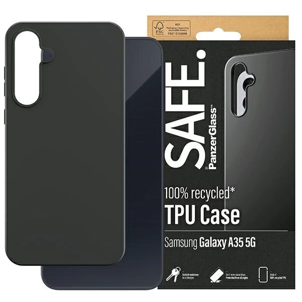 Panzer Glass SAFE by PanzerGlass Samsung Galaxy A35 5G - dėklas telefonui juodos spalvos