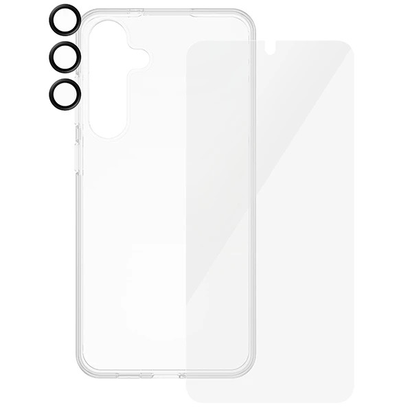 Panzer Glass SAFE by PanzerGlass rinkinys dėklas + apsauginė plėvelė + kameros apsauga Samsung Galaxy S24 Plus
