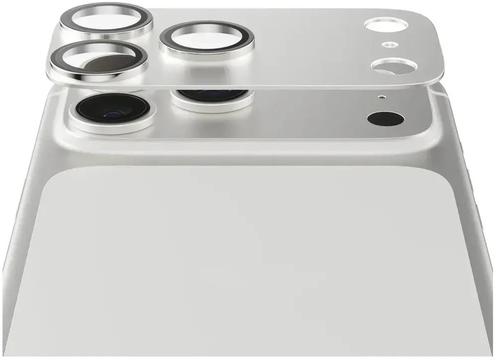 Panzer Glass PanzerGlass Fender Camera Protector for iPhone 17 Pro Max - Sidabrinis