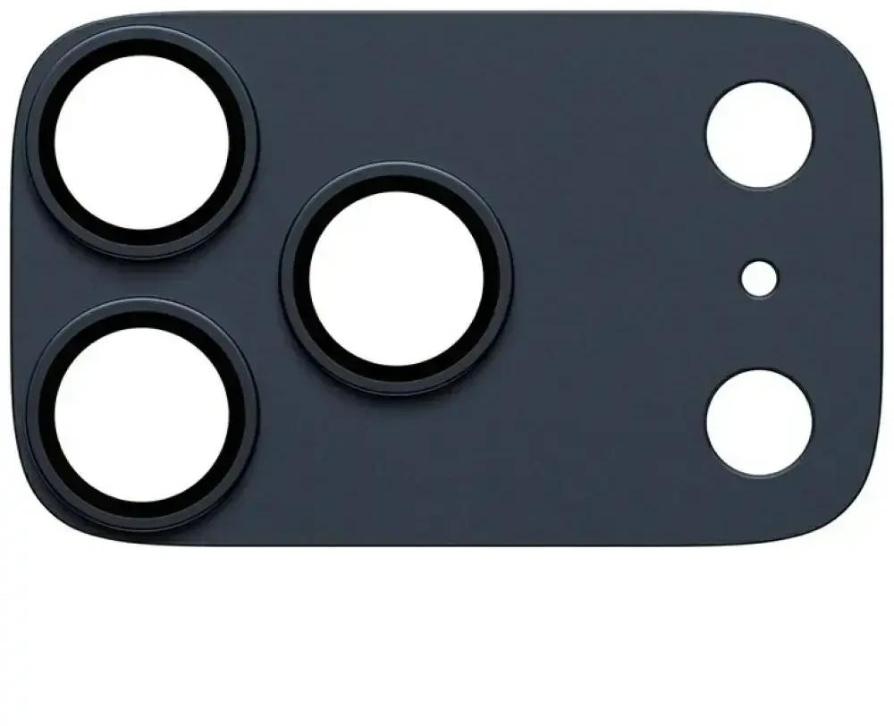 Panzer Glass Grūdintas stiklas objektyvui PanzerGlass Fender Camera Protector, skirtas iPhone 17 Pro, mėlynas