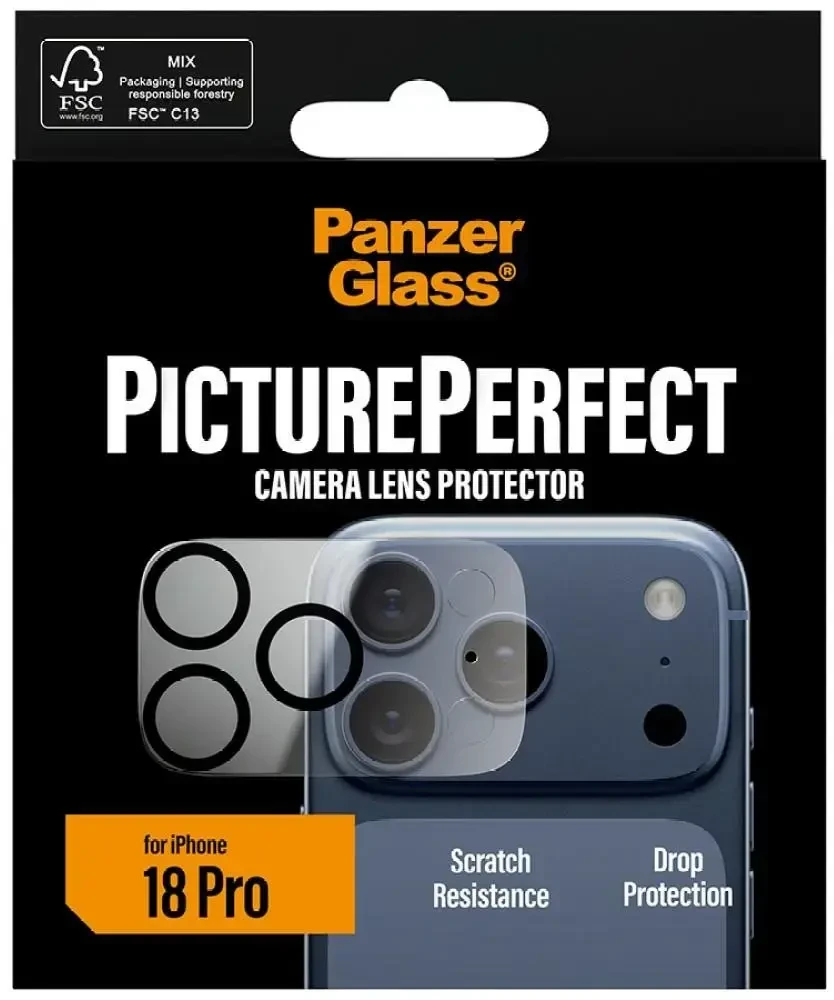 Panzer Glass PanzerGlass PicturePerfect fotoaparato objektyvo apsauga – apsauga iPhone 18 Pro kamerai (PG20086)