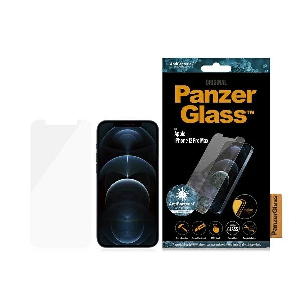 Panzer Glass PanzerGlass | Apple | Skirta iPhone 12 Pro Max | Stiklas | Skaidrus | Skaidri ekrano apsauga