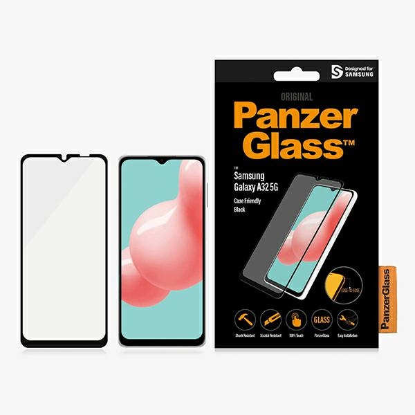 Panzer Glass PanzerGlass | Ekrano apsauga | Samsung | Galaxy A33 | Stiklas | Juodas | Tinkamas atvejams