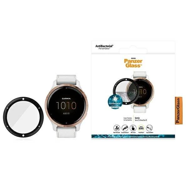 Apsauginis ekrano stiklas PanzerGlass išmaniąjam laikrodžiui Garmin Venu 2S