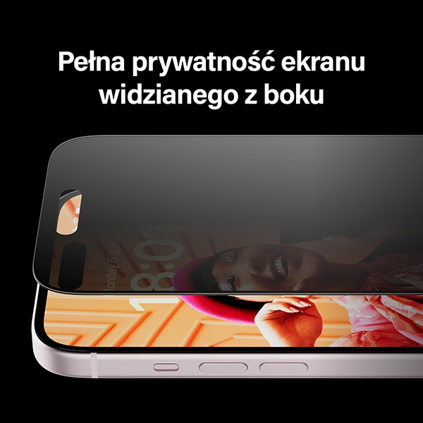 Panzer Glass PanzerGlass Privatumo ekrano apsauga iPhone 2023 6.7 | Itin platus pritaikymas w. EasyAligner | PanzerGlass | P2811 | Apple | Apple iPhone 15 Plus | Stiklas | Juodas/Skaidrus