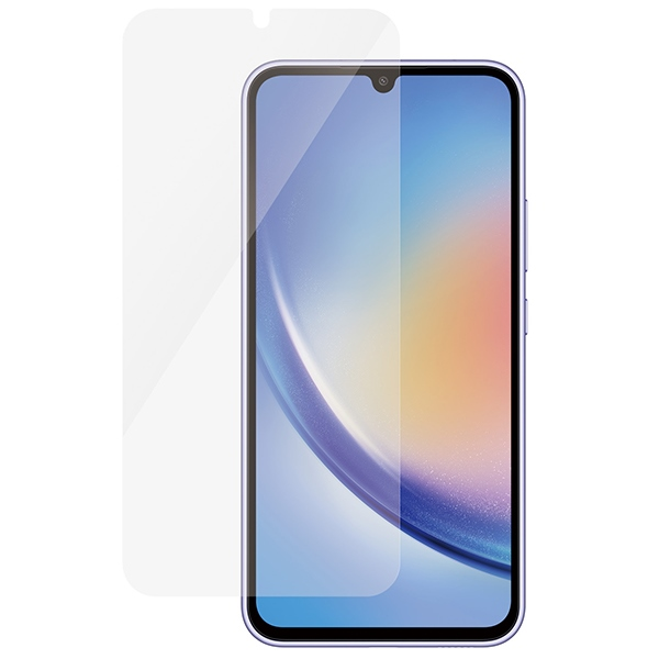 Panzer Glass PREMIUM TEMPERED biometrinio stiklo ekrano apsauga visas dangtelis, skirtas Samsung Galaxy A34 5G UWF