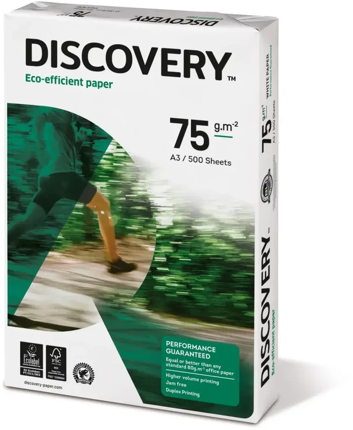 Kvapusis popierius A3 75g Discovery eco op500ark IGEPA 834217B75