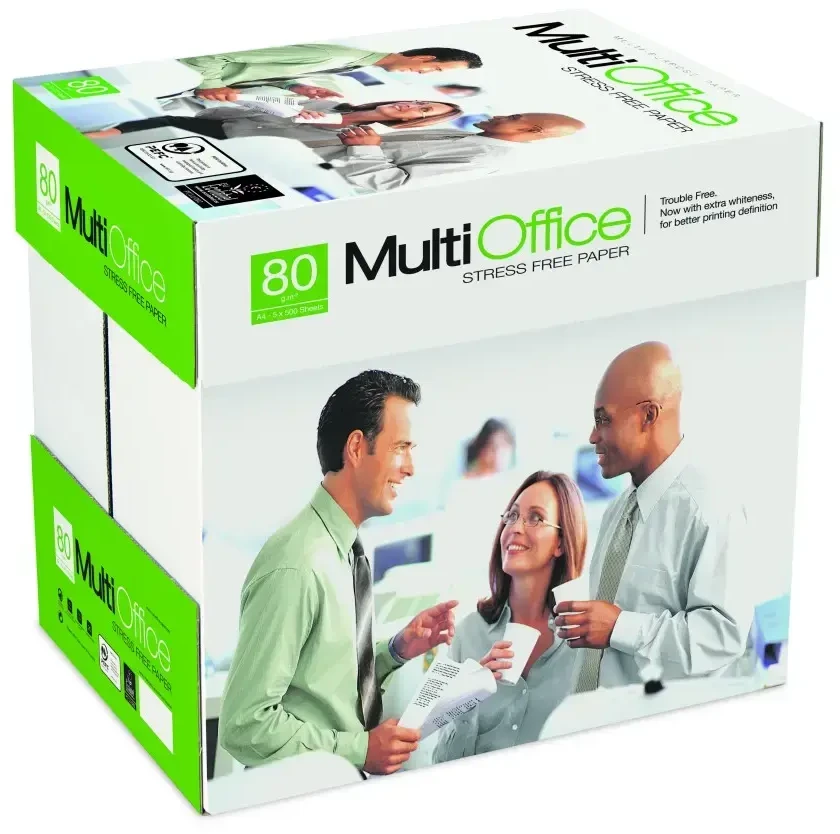 Multioffice Daugiafunkcis kopijavimo popierius, 500 lapų, A3, 80 g/m², ilgis 42 x plotis 29,7 cm, su ekologiniu ženklu, baltas, 500 vnt. pakuotėje