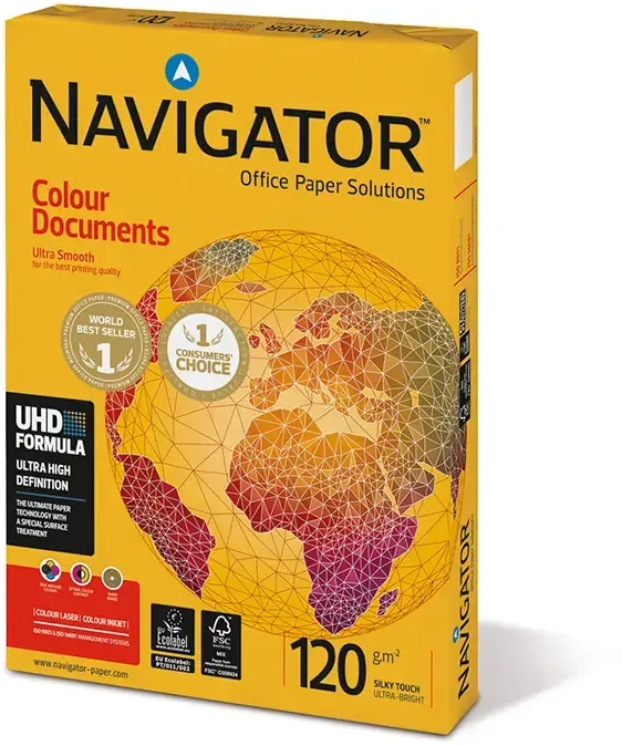 Biuro popierius Navigator Colour Dokuments, A3, 120g (500) 0701-003